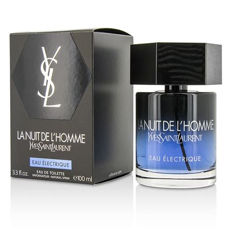 la nuit de l homme yves saint laurent eau electrique|ysl bleu electrique discontinued.